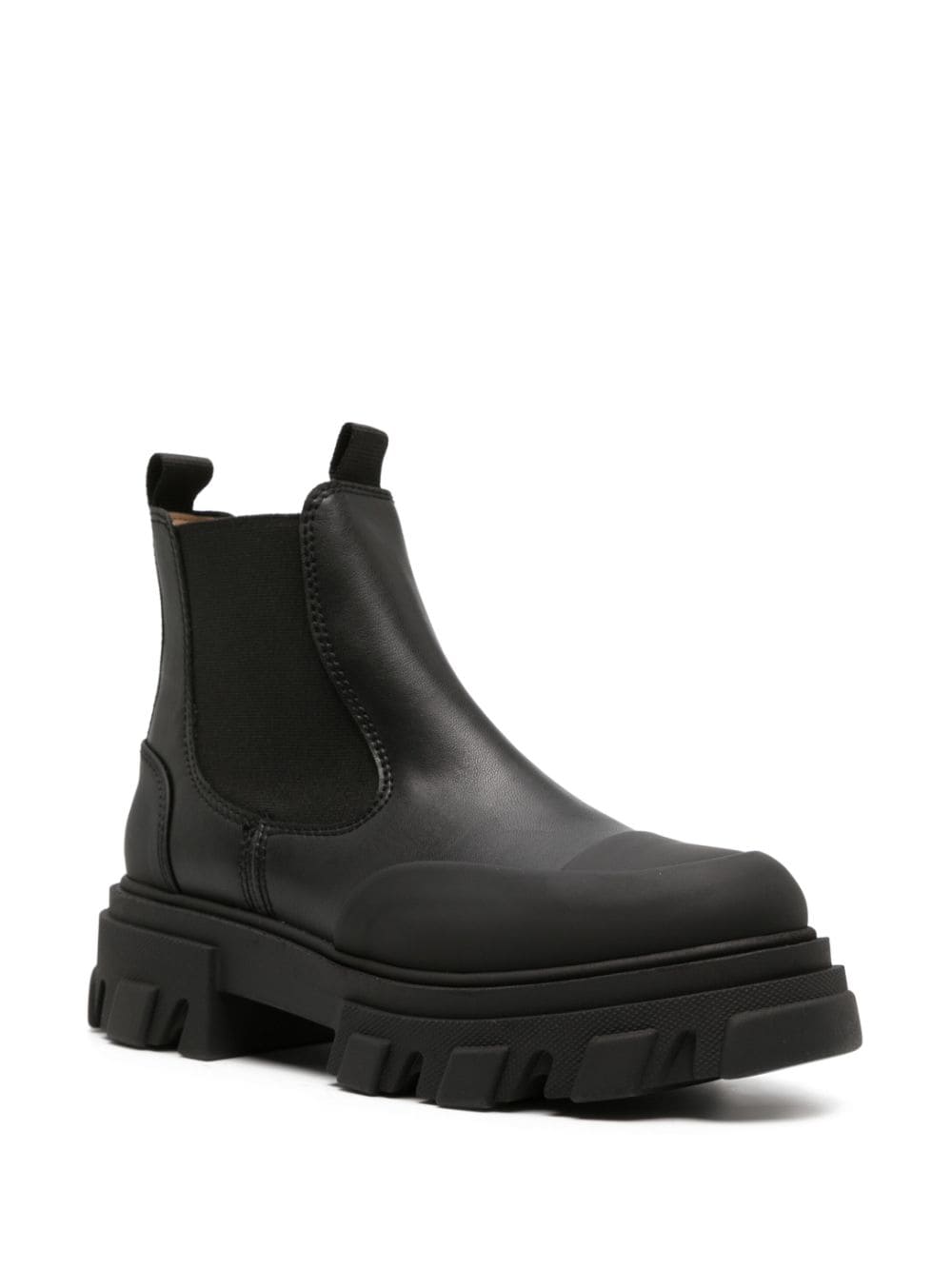 Image 2 of GANNI leather Chelsea boots