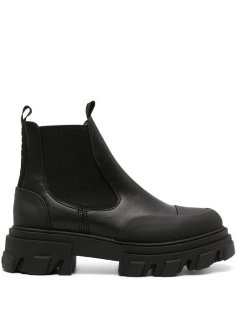 GANNI Cleated Chelsea-Boots