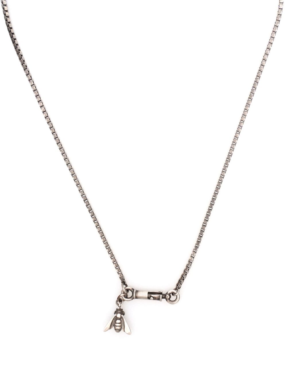 Werkstatt:münchen Statement-pendant Polished-finish Necklace In Silber