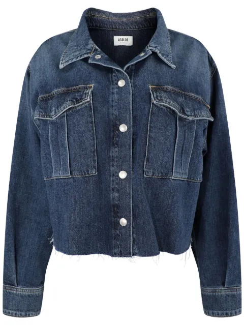 AGOLDE sobrecamisa de mezclilla Nyx
