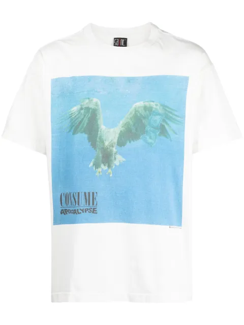 SAINT MXXXXXX Consume graphic-print cotton T-shirt