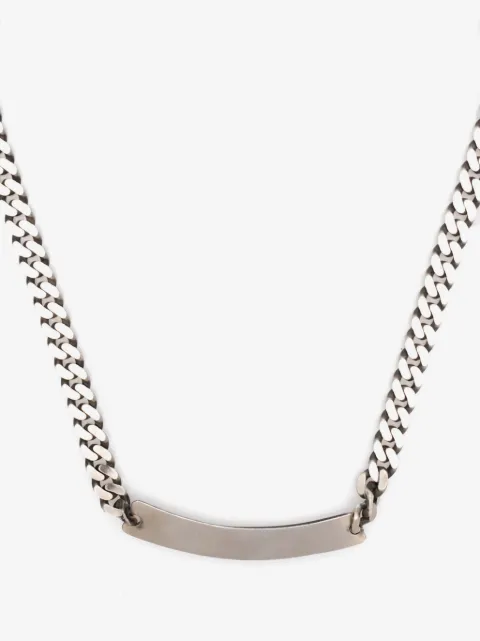 WERKSTATT:MÜNCHEN cable-link chain polished-finish necklace 