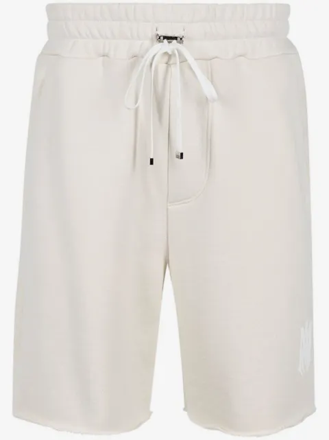 AMIRI logo-print cotton track shorts