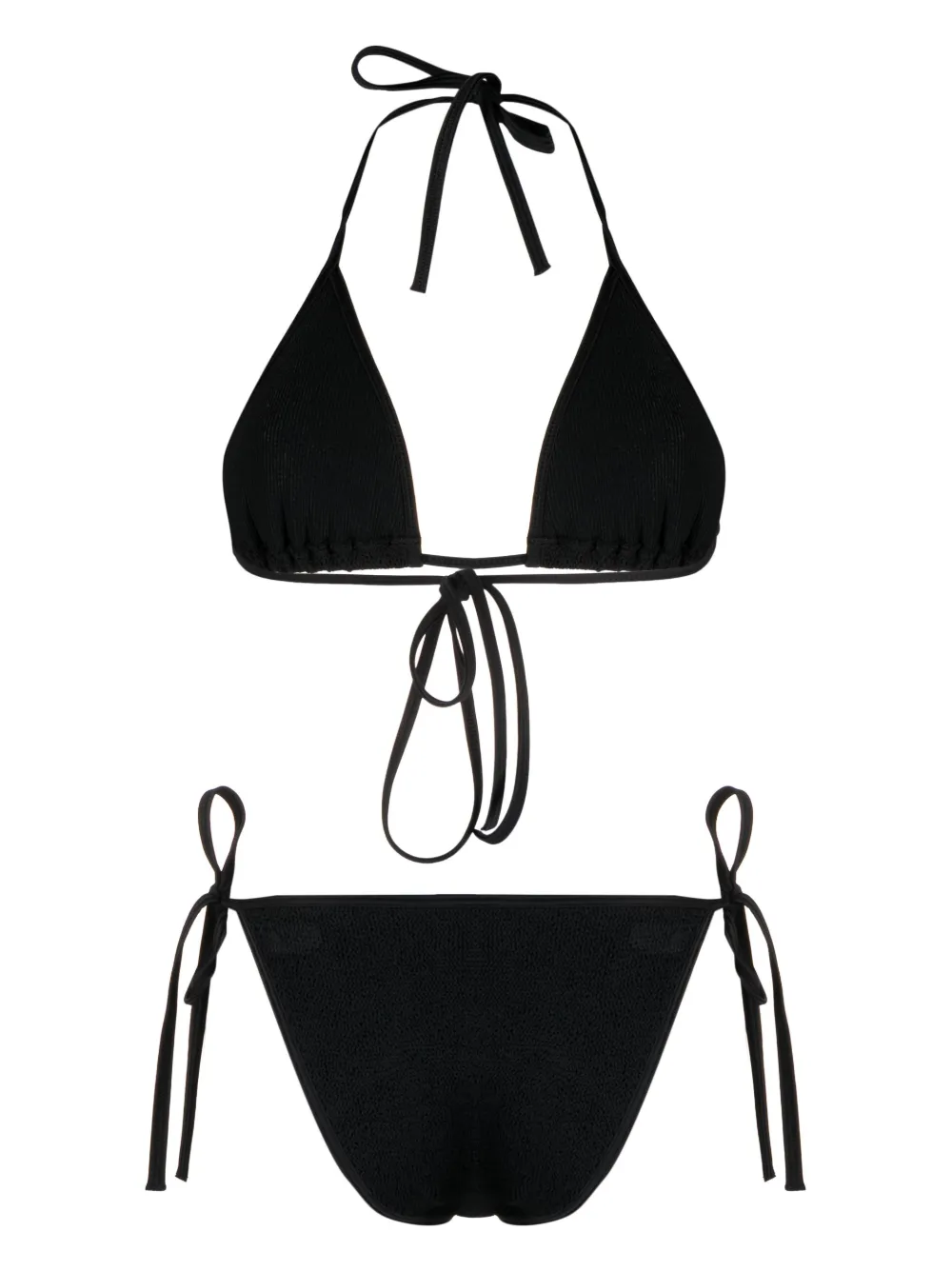 Hunza G Gina Smocked Bikini - Farfetch