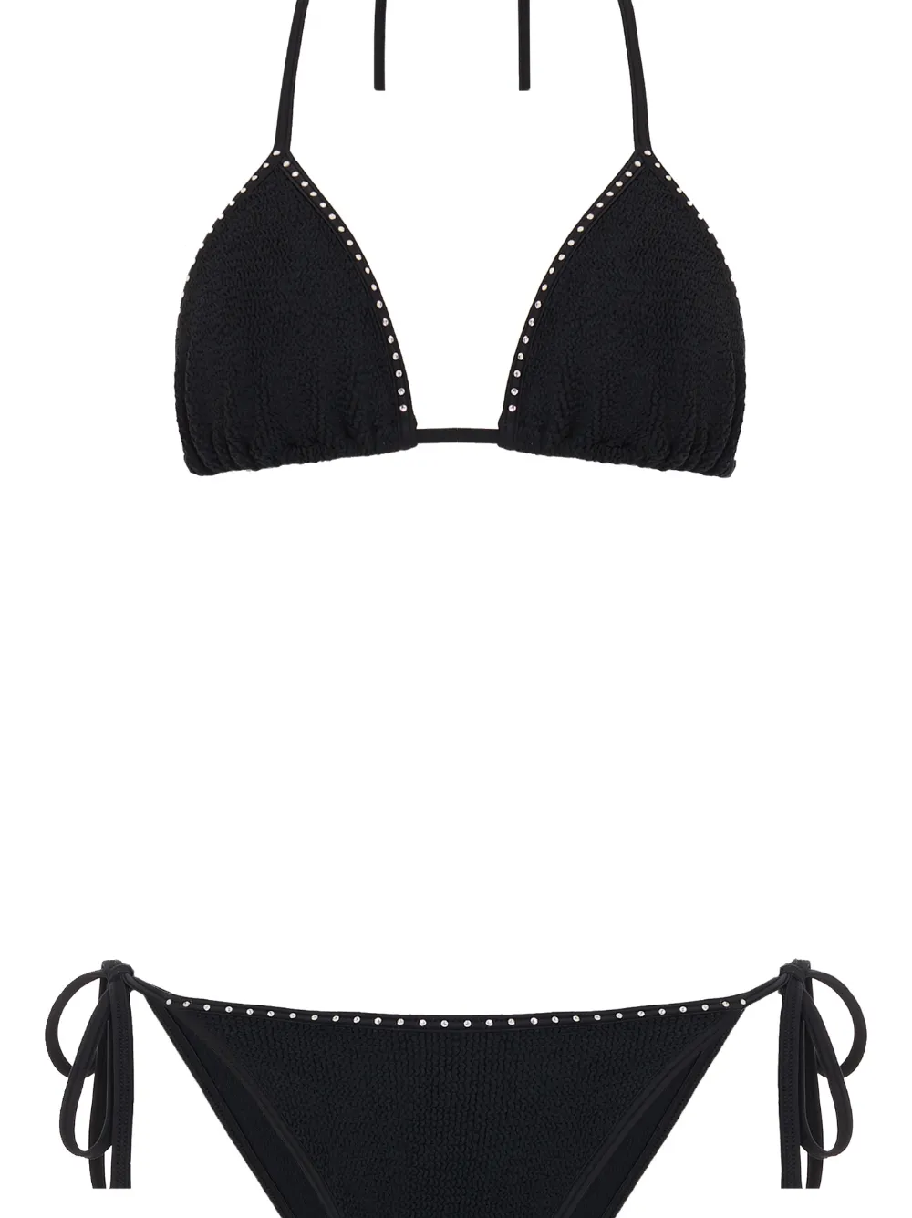  Hunza G Gina Swarovski® Bikini - Black 