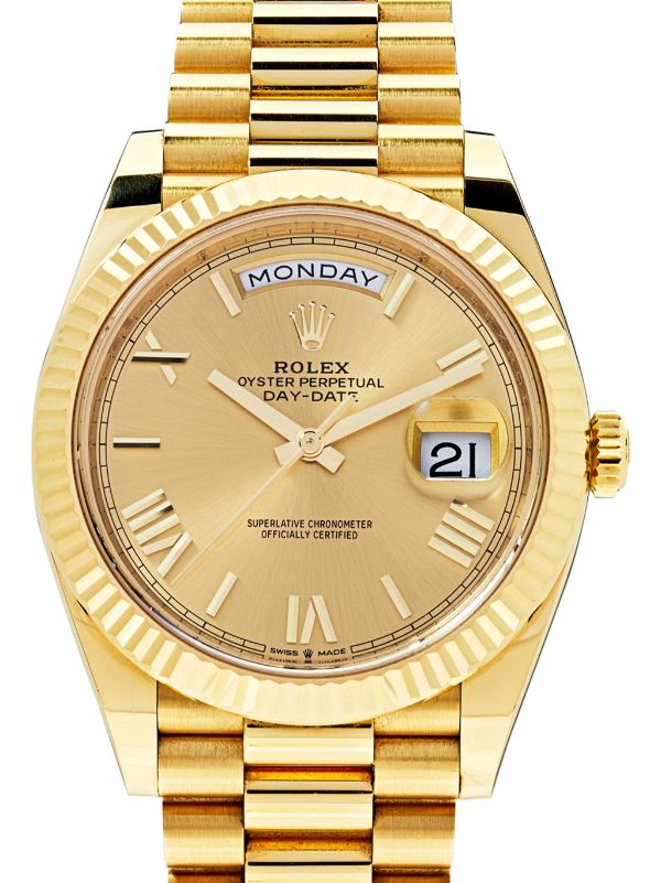 Rolex day date hotsell 40mm yellow gold