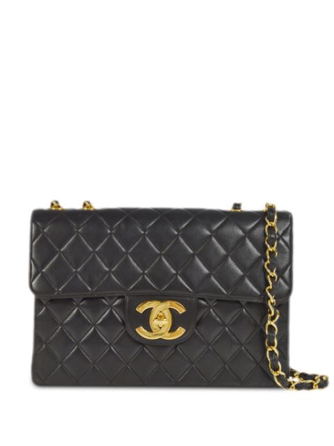 Cheap HOT SALE CHANEL 1995 Jumbo Classic Flap shoulder bag Women