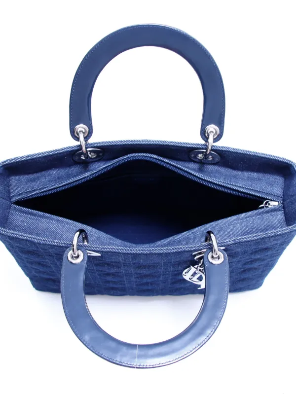 Christian dior navy sale blue bag