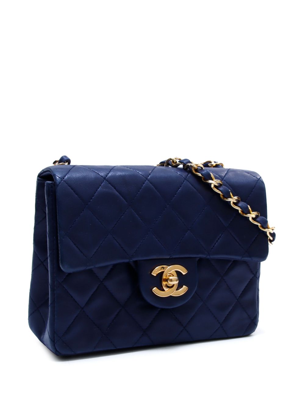 CHANEL 1990 diamond-quilted mini shoulder bag Women