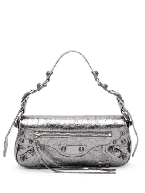 Balenciaga small Le Cagole metallic shoulder bag Women