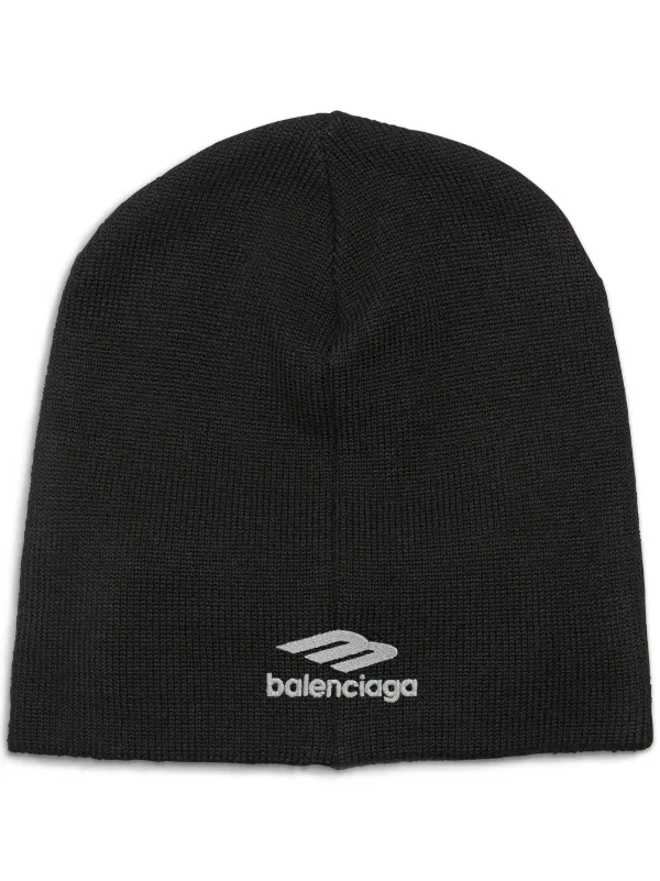 Balenciaga 3B Sports Icon Logo Beanie - Farfetch