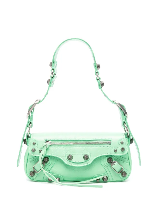 BALENCIAGA LE CAGOLE S ショルダーバッグ グリーン Balenciaga Le Cagole バッグ ミニ | グリーン | FARFETCH JP