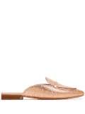 Malone Souliers Berto leather mules - Gold