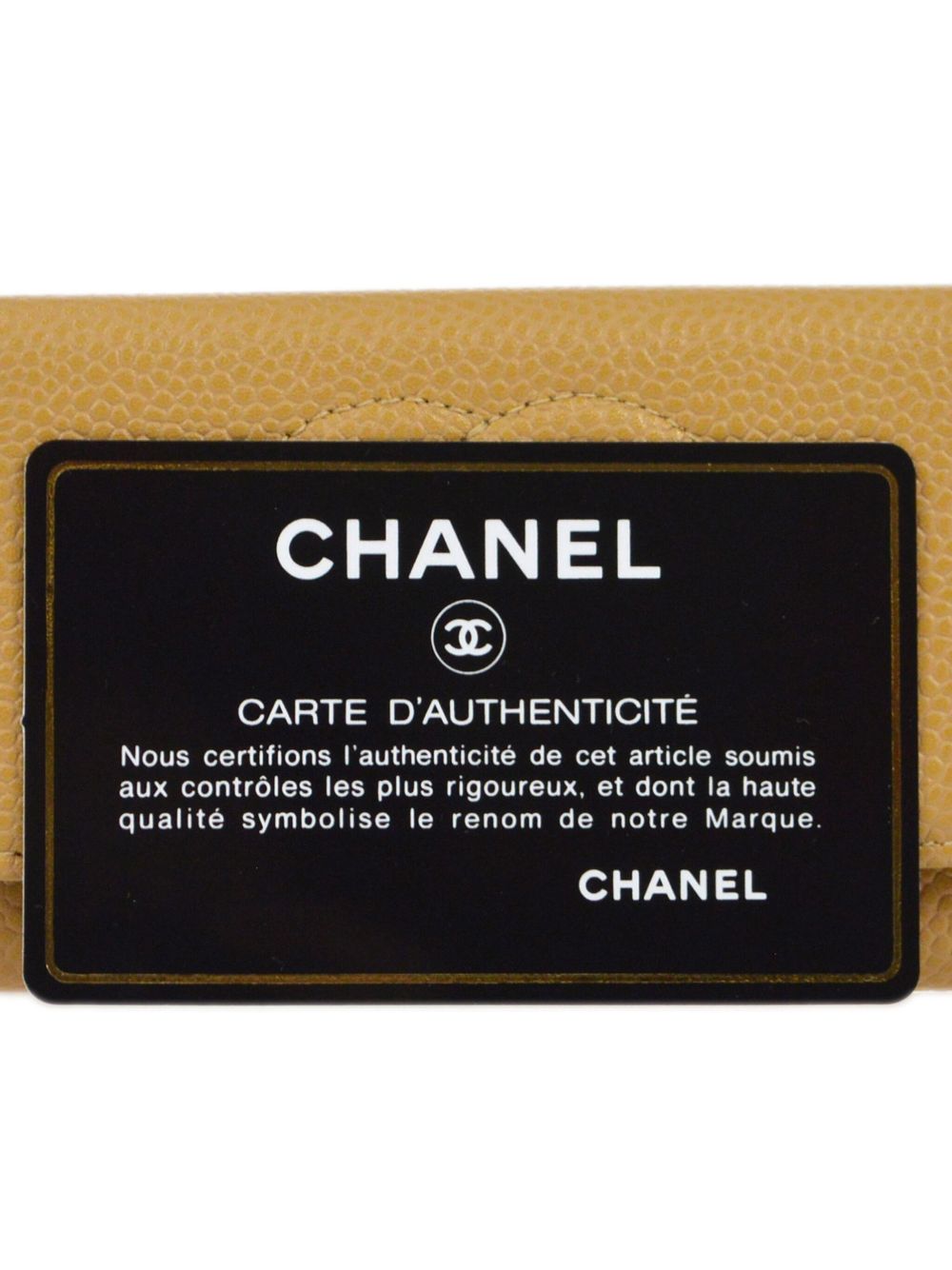 CHANEL 2005 CC stitch key case Women