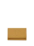 CHANEL Pre-Owned 2005 CC stitch key case - Neutrals