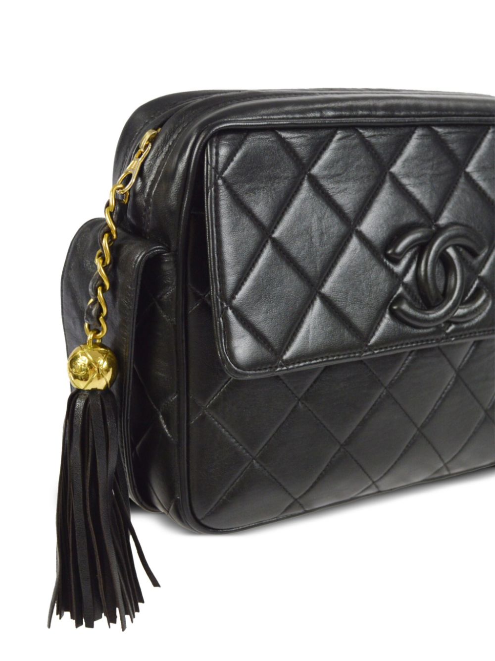 Cheap HOT SALE CHANEL 1995 CC diamond-quilted crossbody bag Women