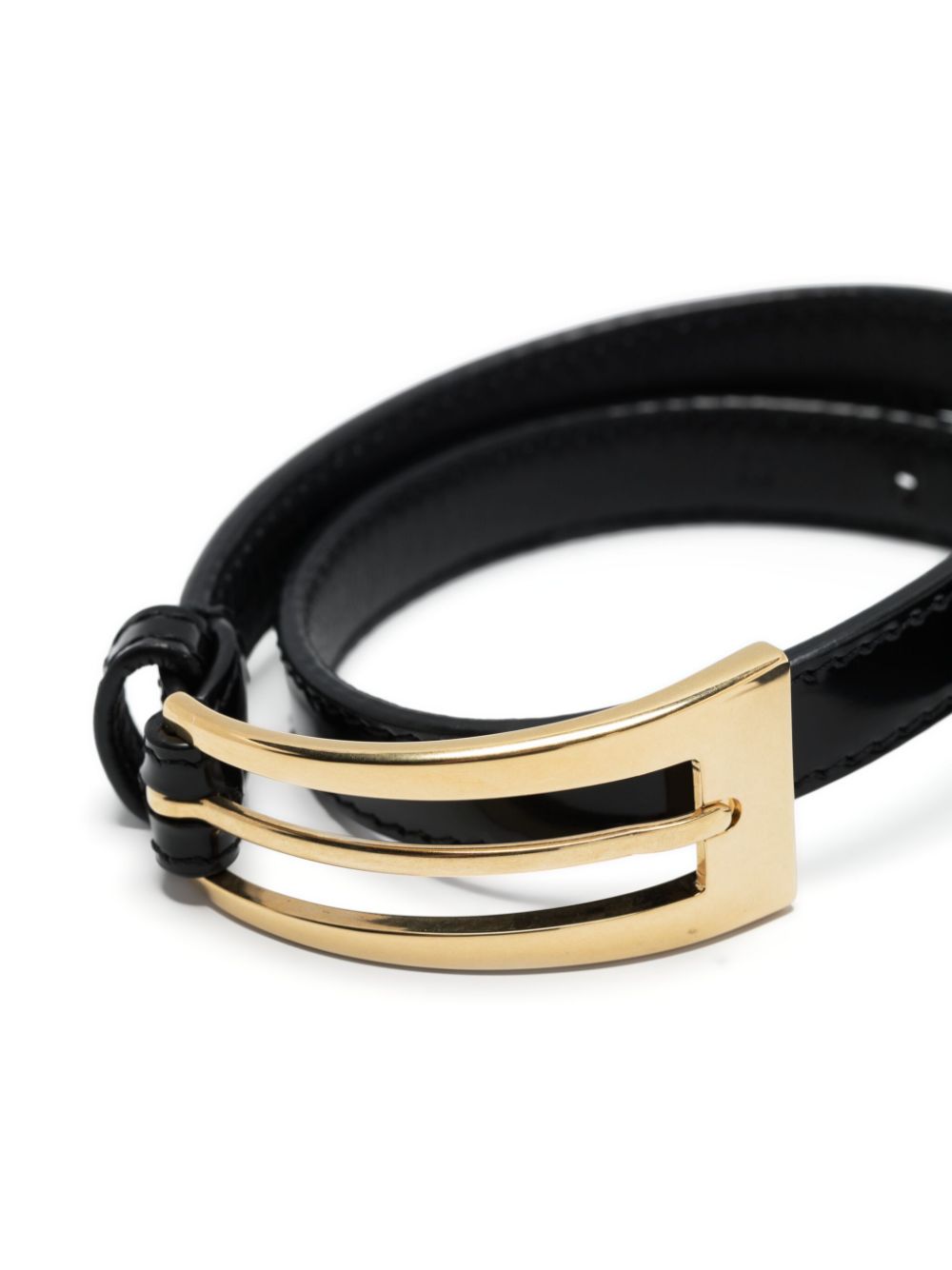 SAINT LAURENT BELT LEATHER BRACELET 