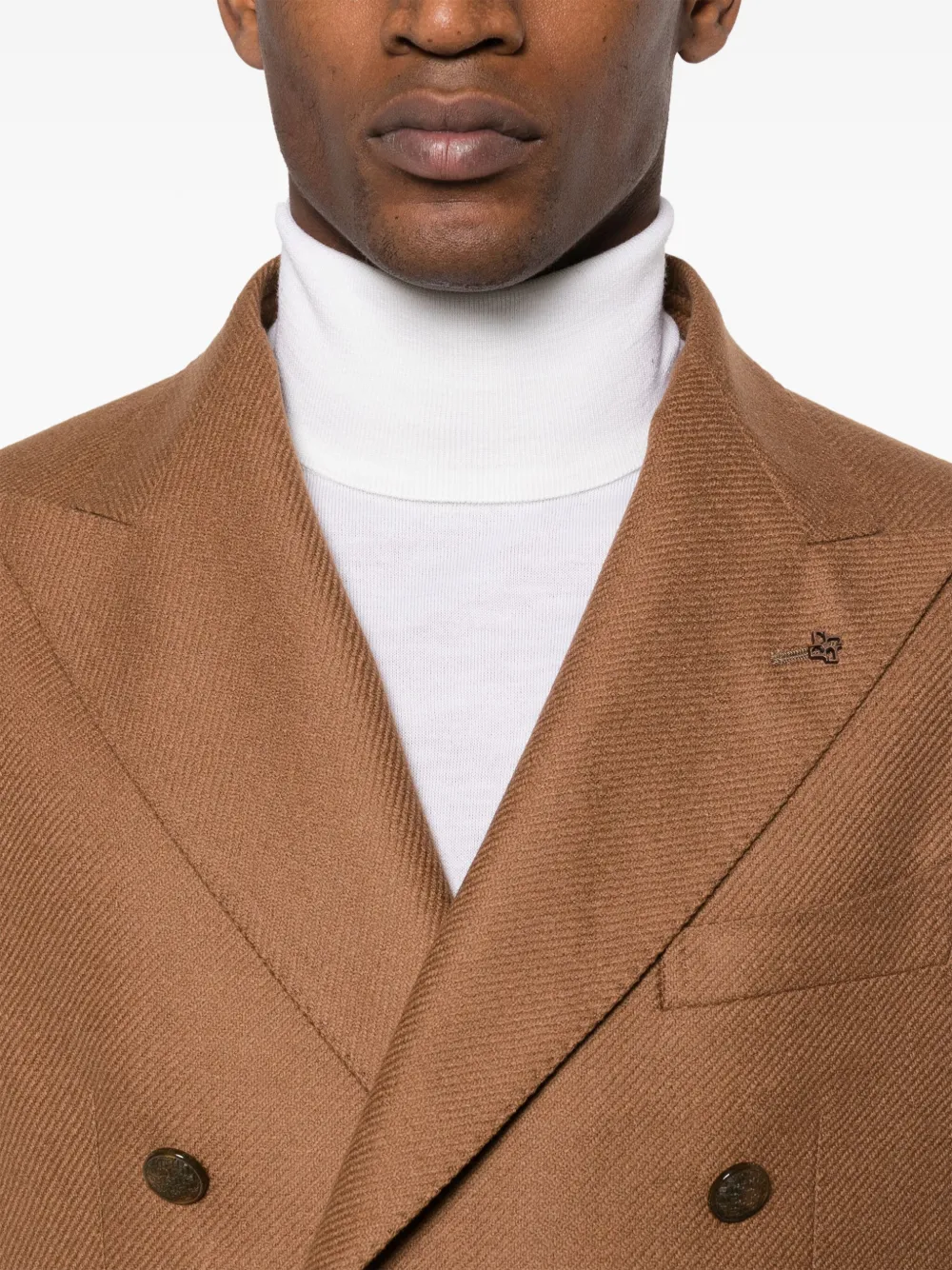 Tagliatore Blazer met dubbele rij knopen Bruin