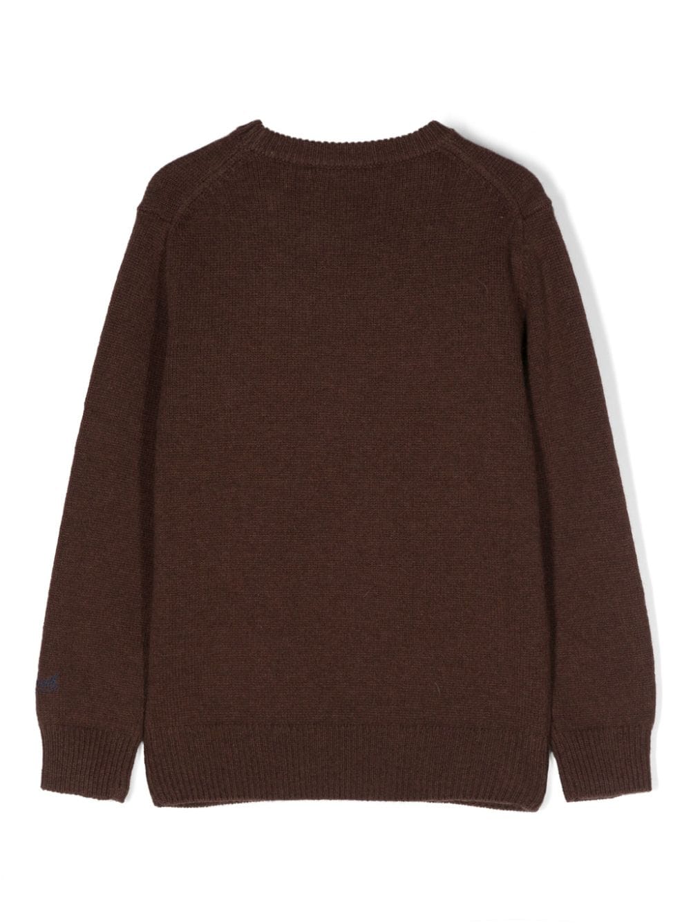 Shop Mc2 Saint Barth Me Father Is Cool Jumper In Brown