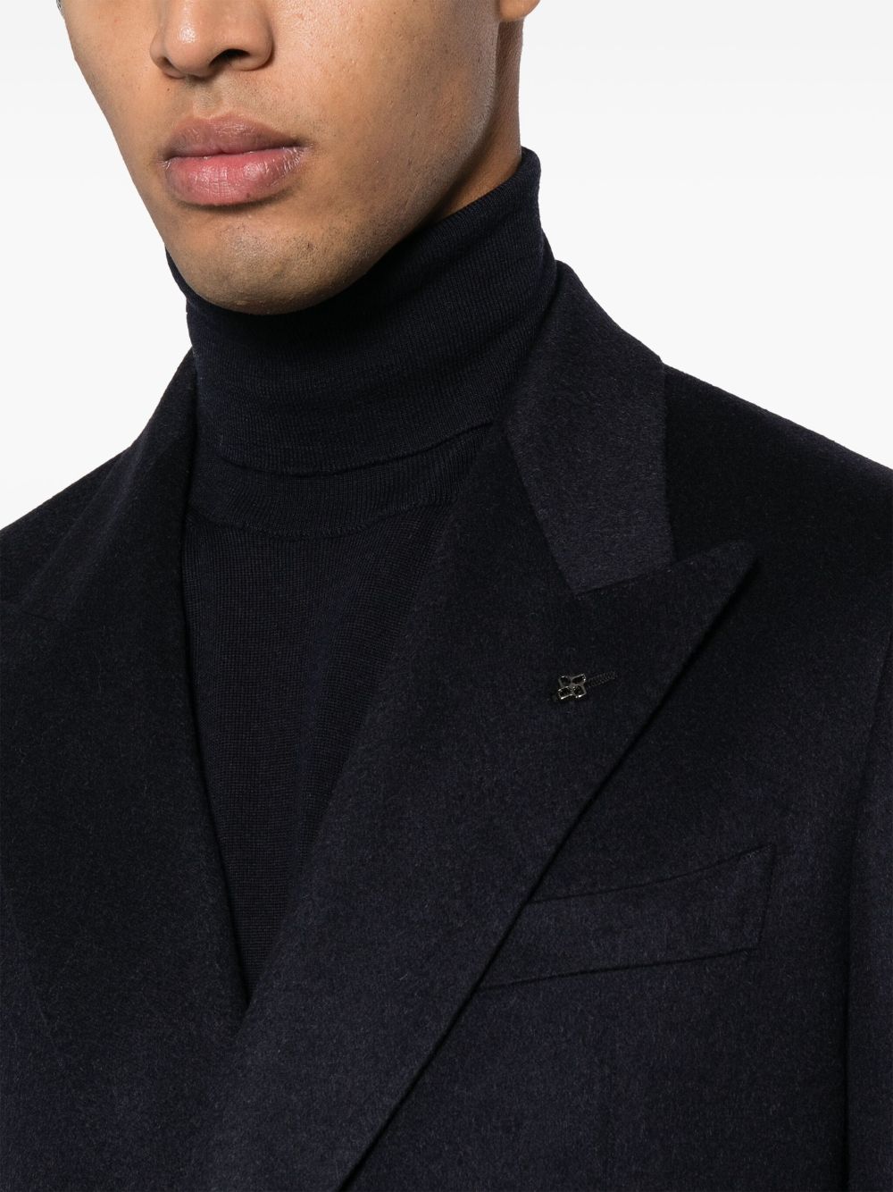 Tagliatore single-breasted peak-lapels blazer Men