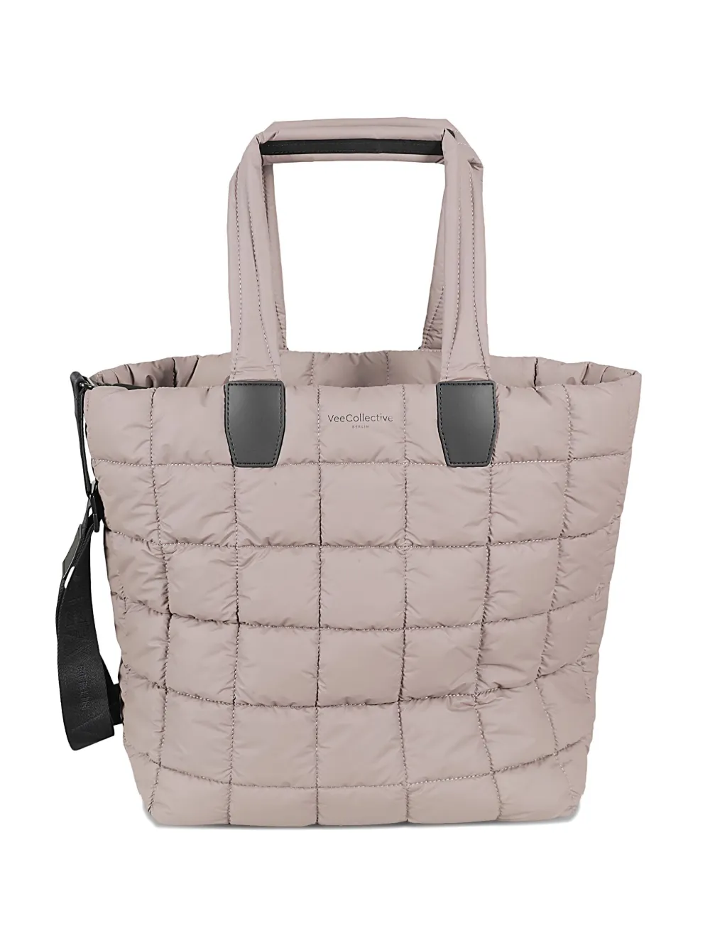 VeeCollective x Claire Holt Porter gewatteerde shopper Beige