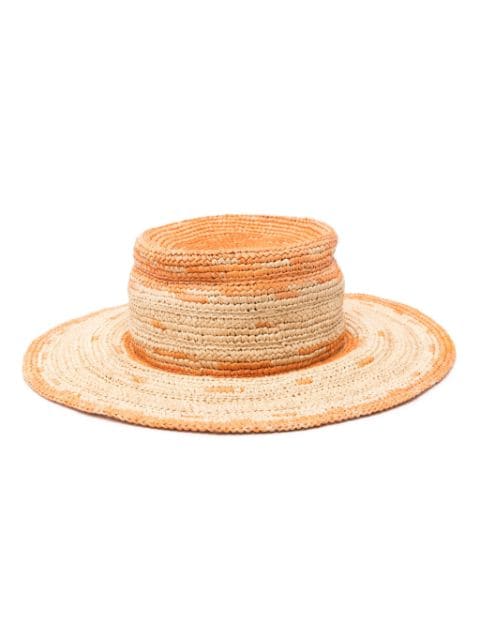 SANDRO sombrero de verano de rafia