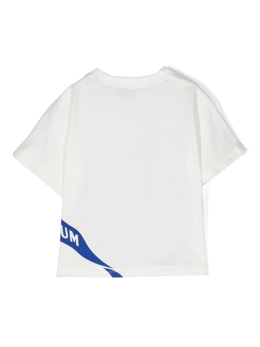 Burberry Kids EKD logo-print cotton T-shirt - Wit