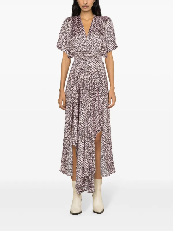 Maje on sale gingham dress