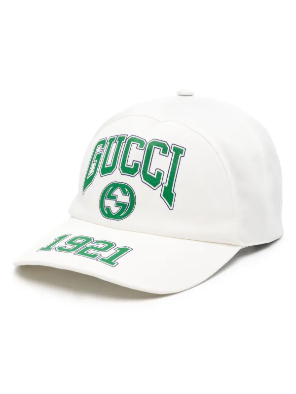 Gucci logo baseball cap online