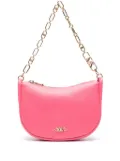 Michael Kors small Kendall logo-appliqué leather shoulder bag - Pink