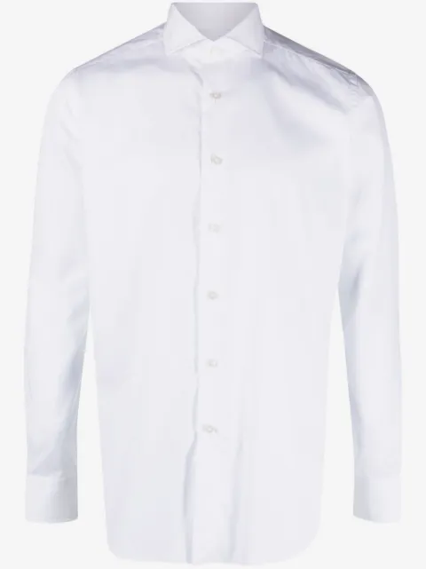 Xacus camisa con cuello italiano