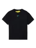 Off-White Kids Arrow Rainbow cotton T-shirt - Black