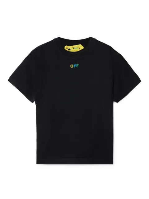 Off-White Kids Arrow Rainbow cotton T-shirt