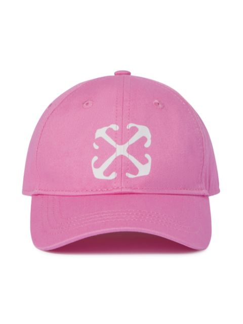 Off-White Kids Arrow-print cotton baseball cap