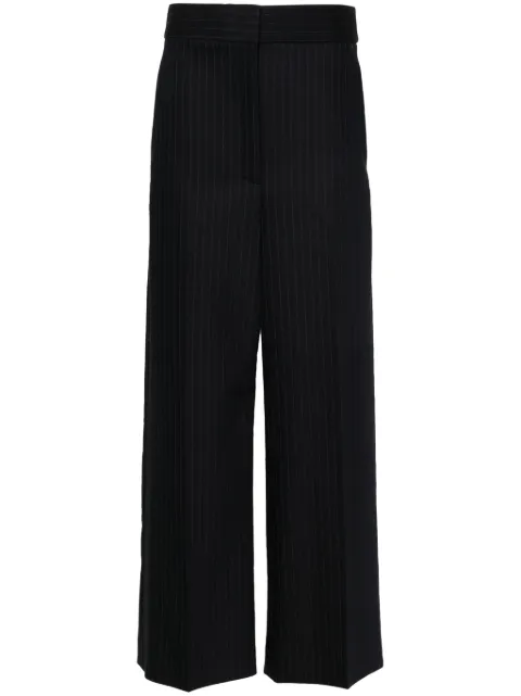 KHAITE pantalones anchos con tiro alto