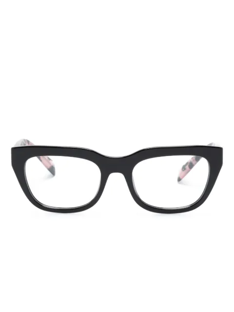 Prada Eyewear lentes con detalle estilo carey