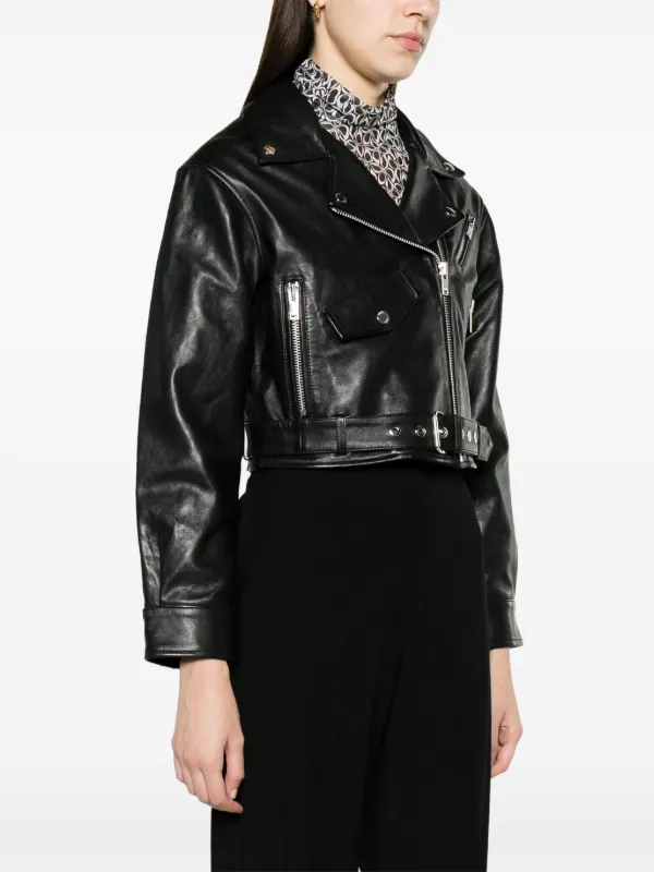 Maje leather jacket deals