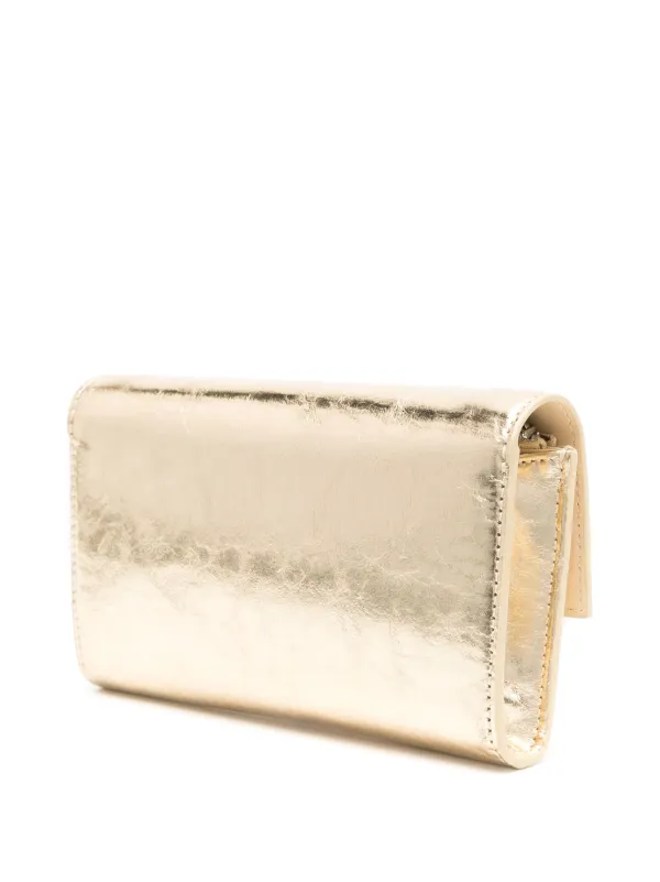 Metallic clutch clearance bag