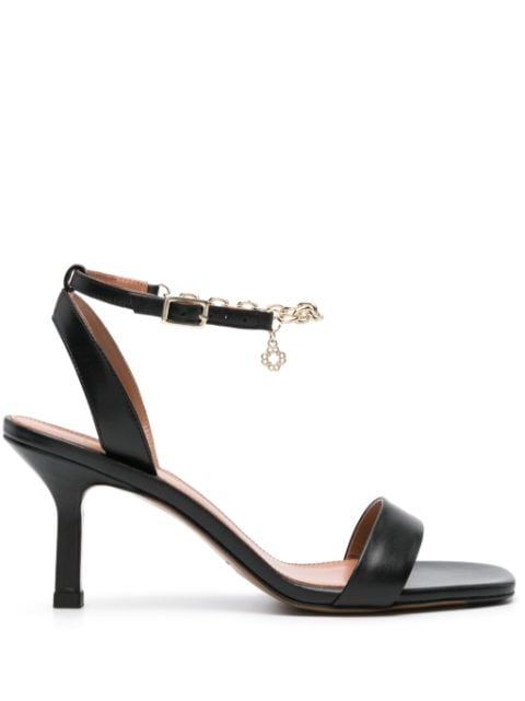 Maje chain-link leather sandals