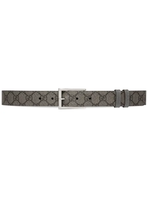 Gucci GG Supreme canvas reversible belt