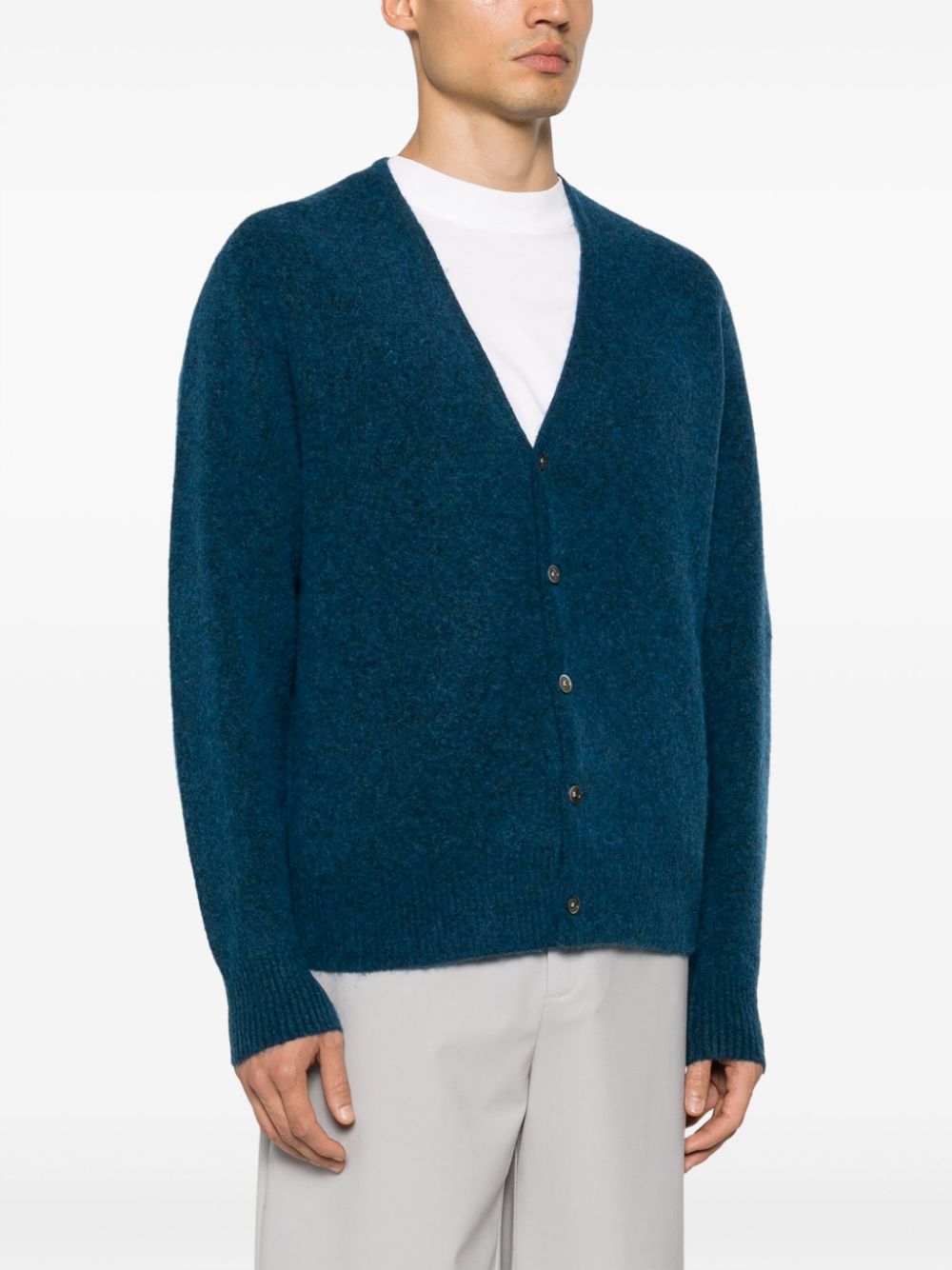 Stüssy V-neck Brushed Cardigan - Farfetch