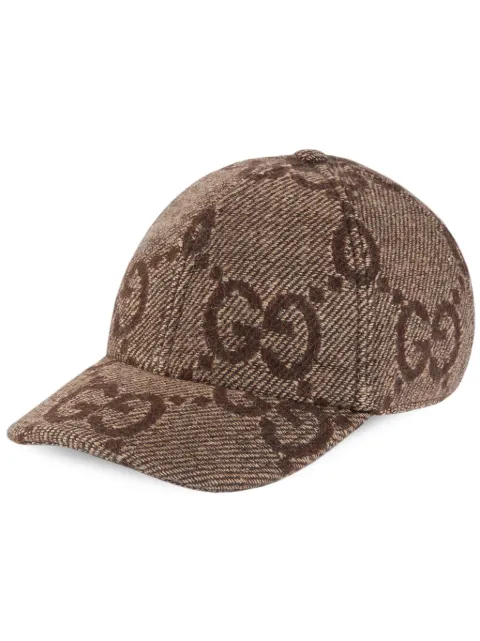 Gucci Jumbo GG wool baseball cap