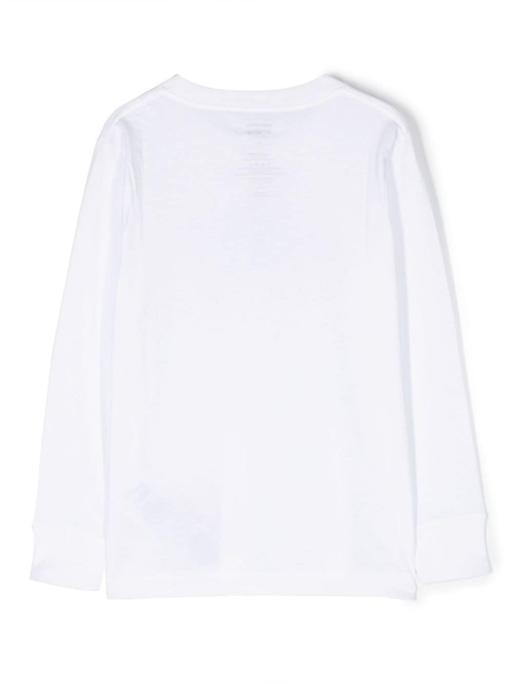 Shop Levi's 501 Archival Cotton Sweatshirt In White