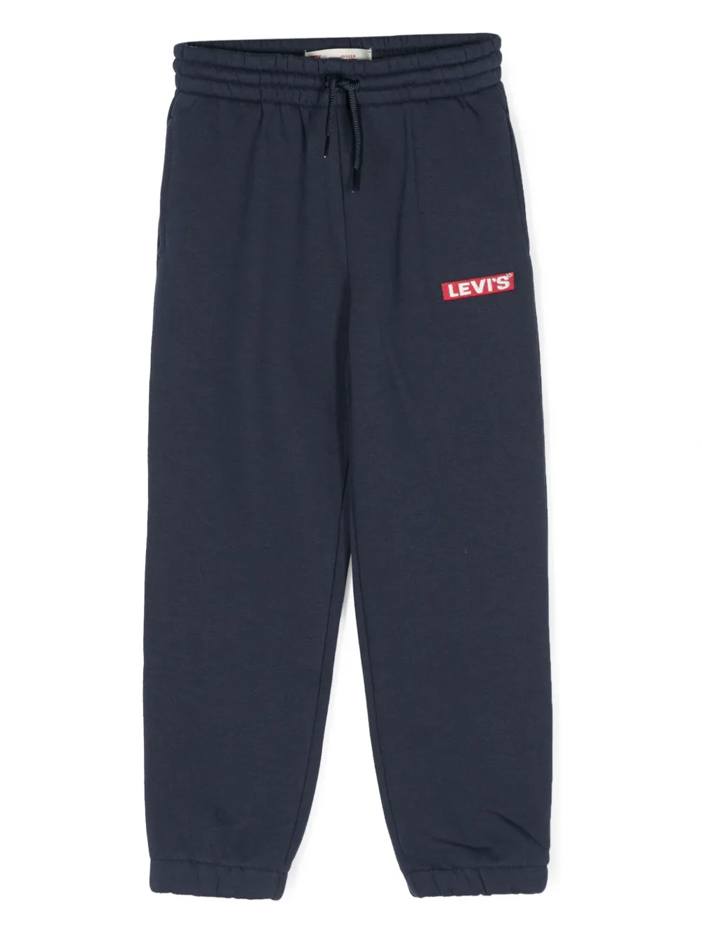 Levi's Kids' Logo-embroidered Drawstring Track Pants In Blue