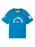 Off-White Kids Team 23 cotton T-shirt - Blue