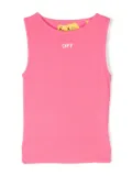 Off-White Kids Off Stamp tank top - Pink