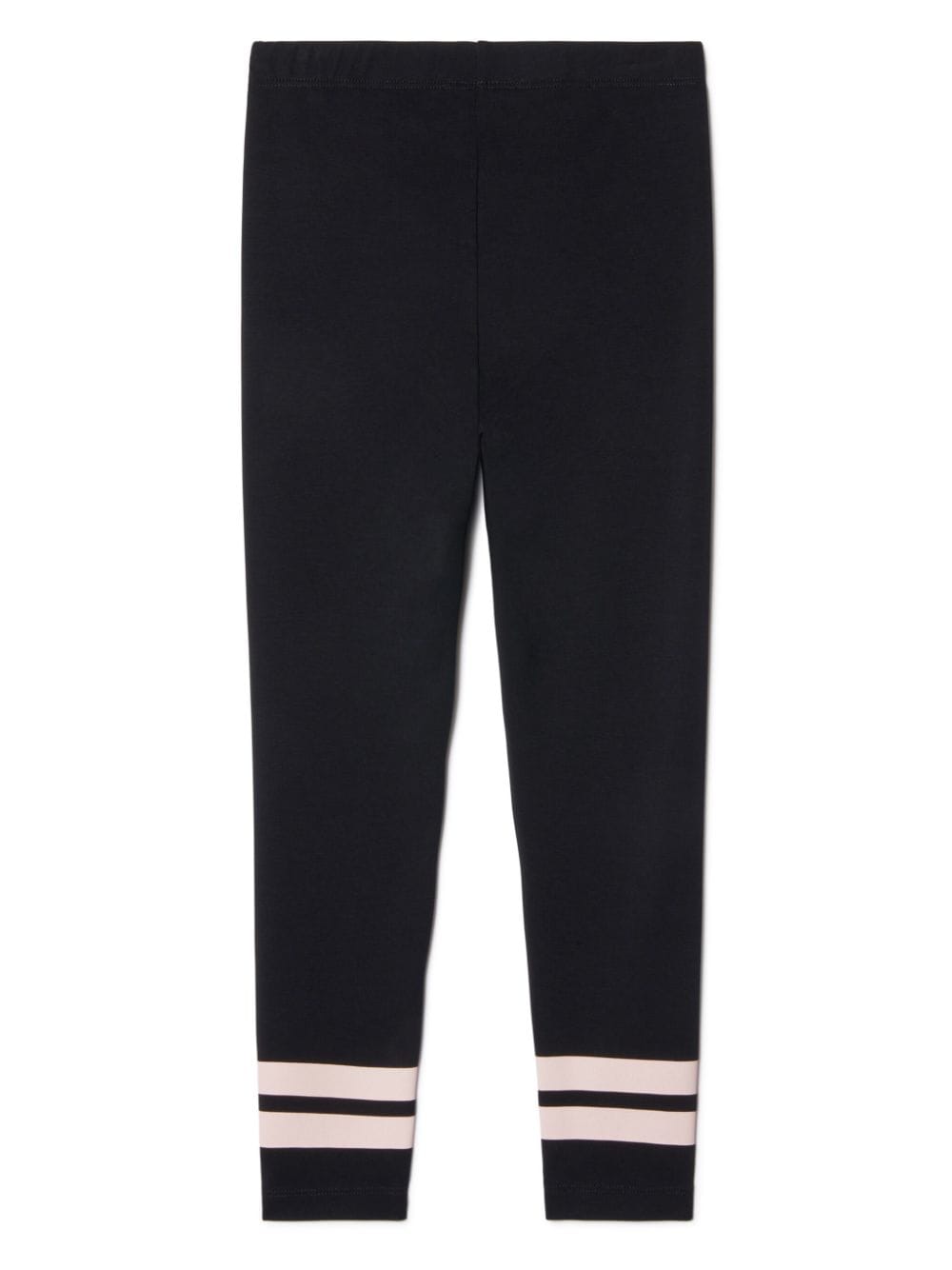 Shop Off-white Team 23 Stripe-detail Leggings In Black