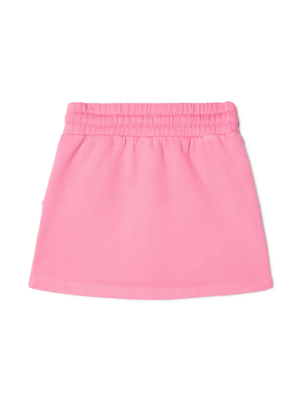 Shop Off-white Off Stamp Cotton Skirt In Pink