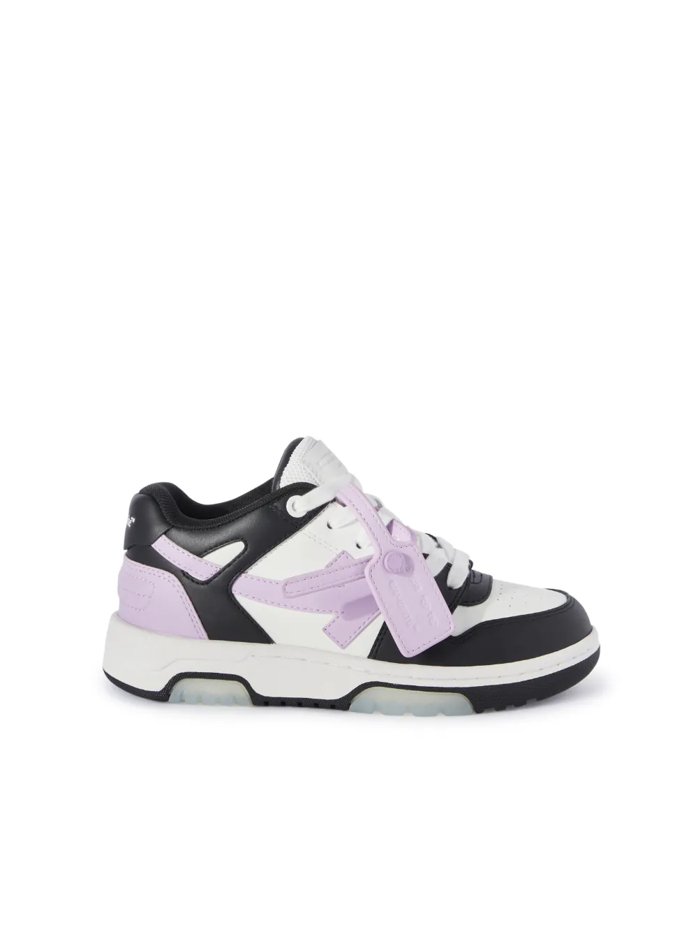 Off-white Out Of Office Black/lilac Trainers In Black