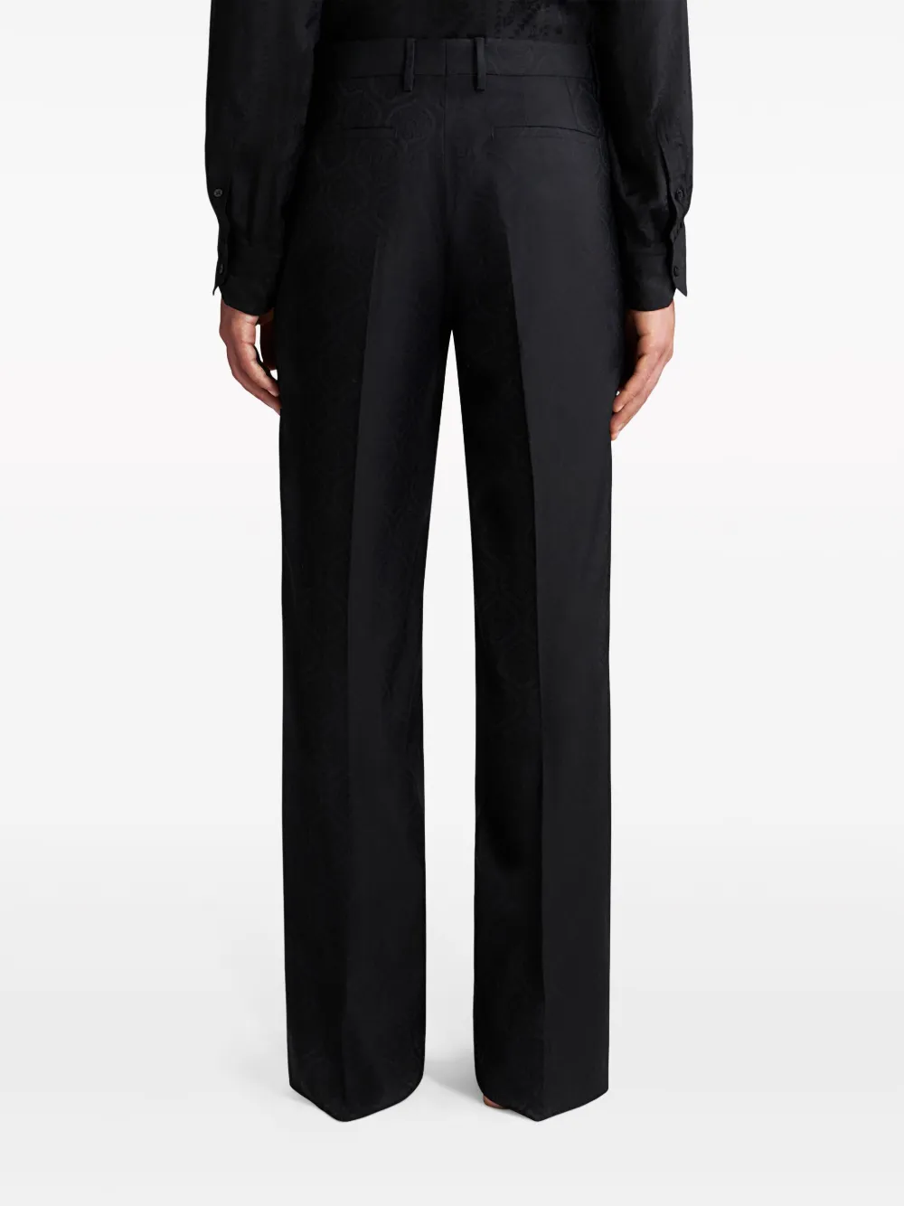 ETRO Straight broek Zwart